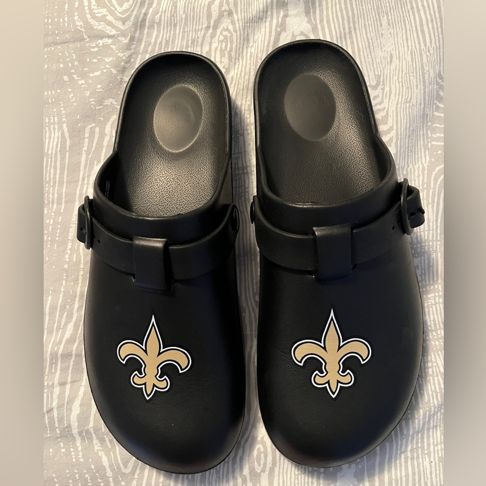 New Orleans Saint Rubber Clogs